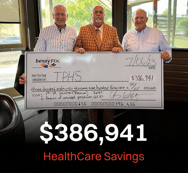TPHS, Fort Worth, TX savings check